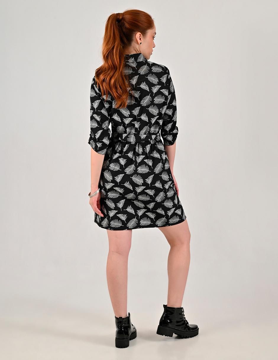 Vestido a la rodilla casual para mujer 2