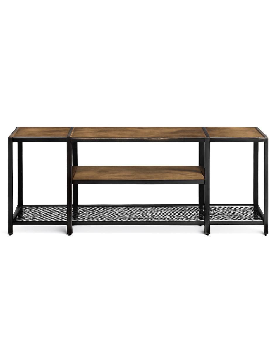 Mueble de TV armable de madera 1
