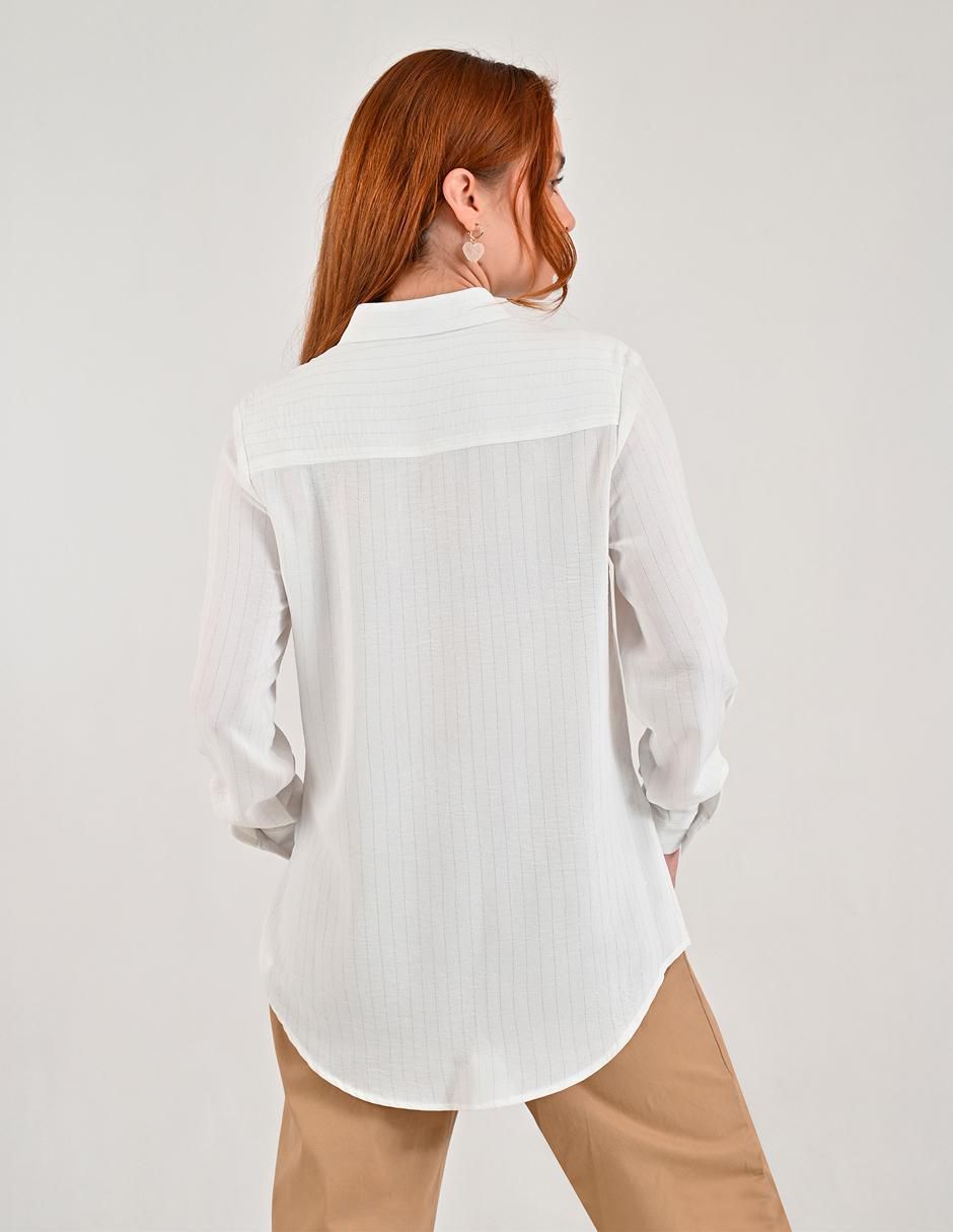 Blusa Supply manga larga para mujer