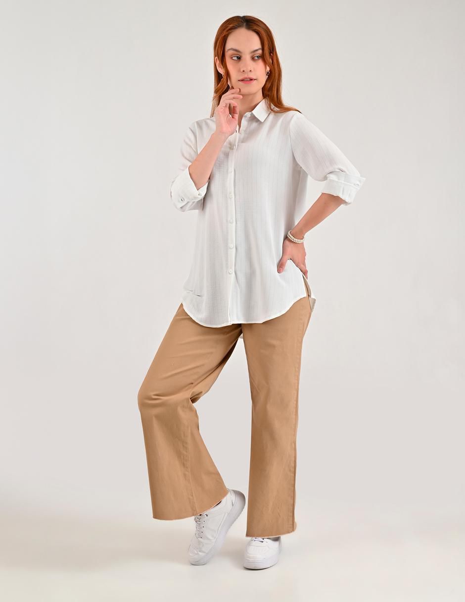 Blusa Supply manga larga para mujer