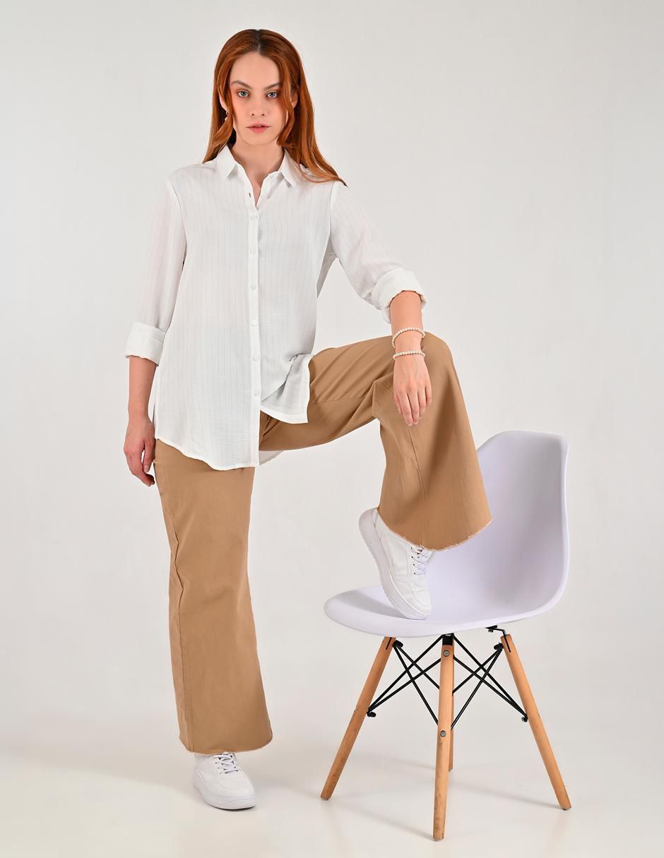Blusa Supply manga larga para mujer