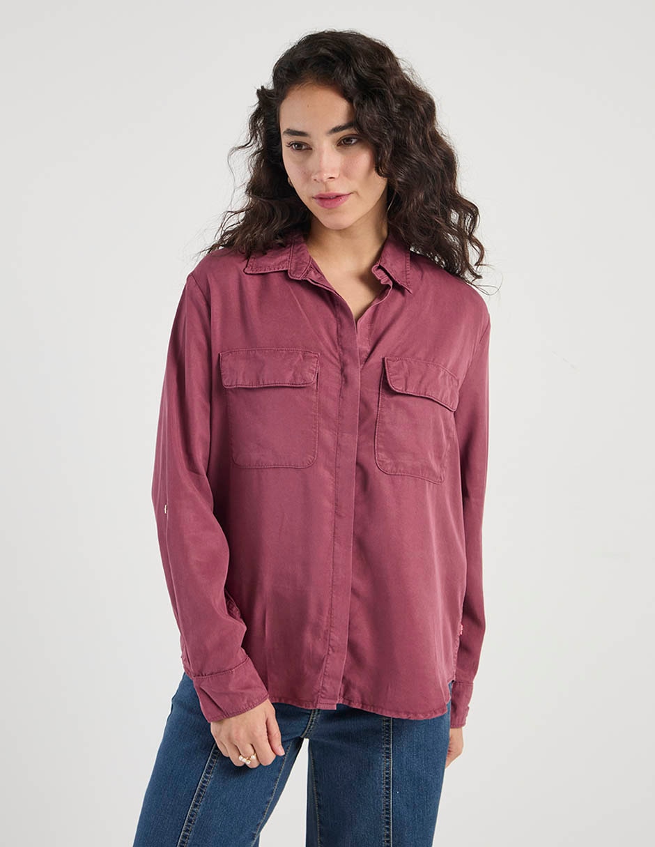 Blusa manga larga para mujer Blusa manga larga para mujer