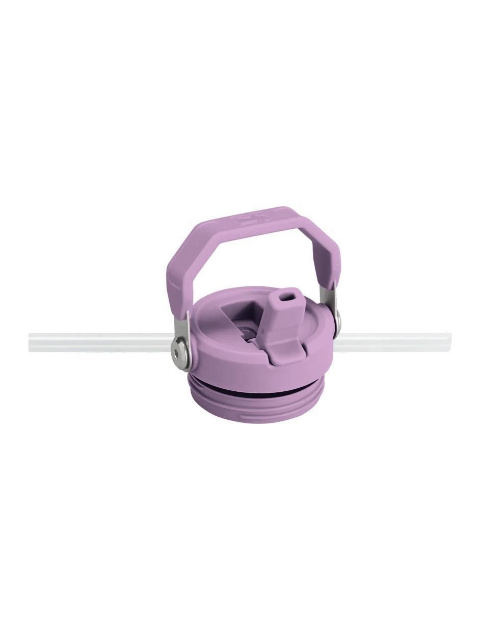 Termo stanley "de" acero inoxidable iceflow aerolight flip straw varsity "con tapa" rosca 709 ml