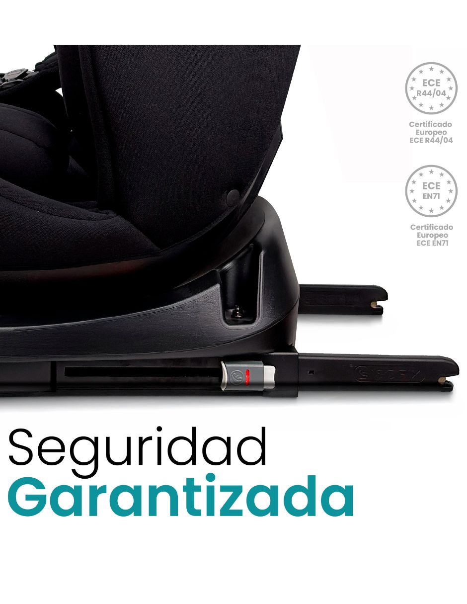 Autoasiento convertible Amulay compatible con - 360 grados
