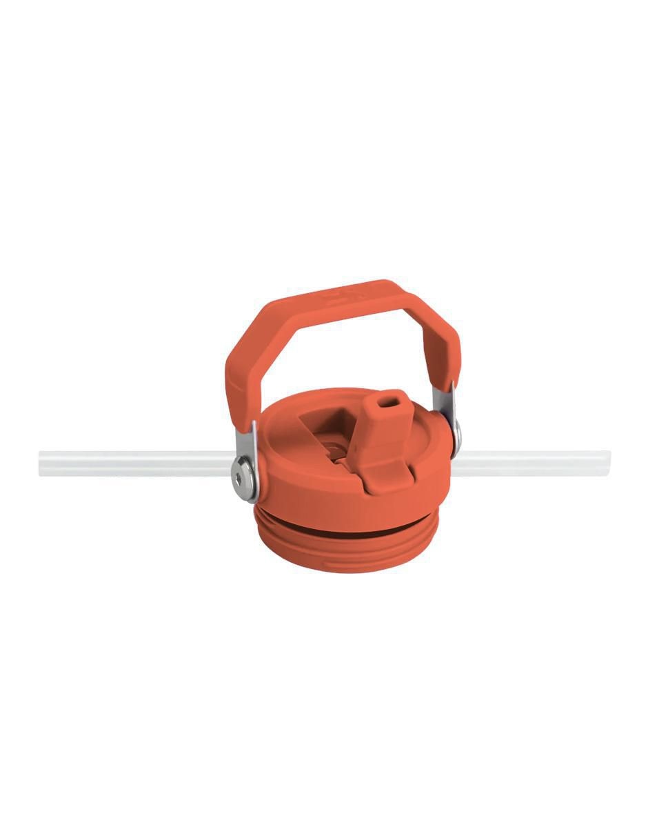 Termo stanley "de" acero inoxidable iceflow aerolight flip straw varsity "con tapa" rosca 709 ml