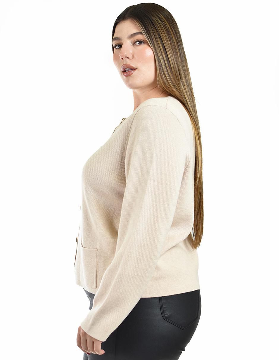 Suéter Roman Fashion cuello redondo para mujer