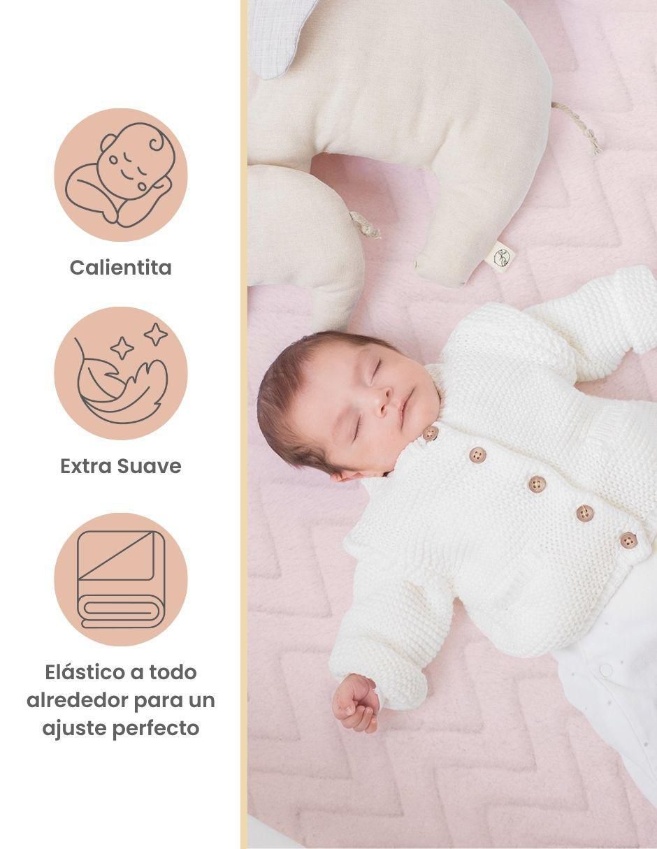 Sábana para cajón de poliéster Zig Zag rosa 2