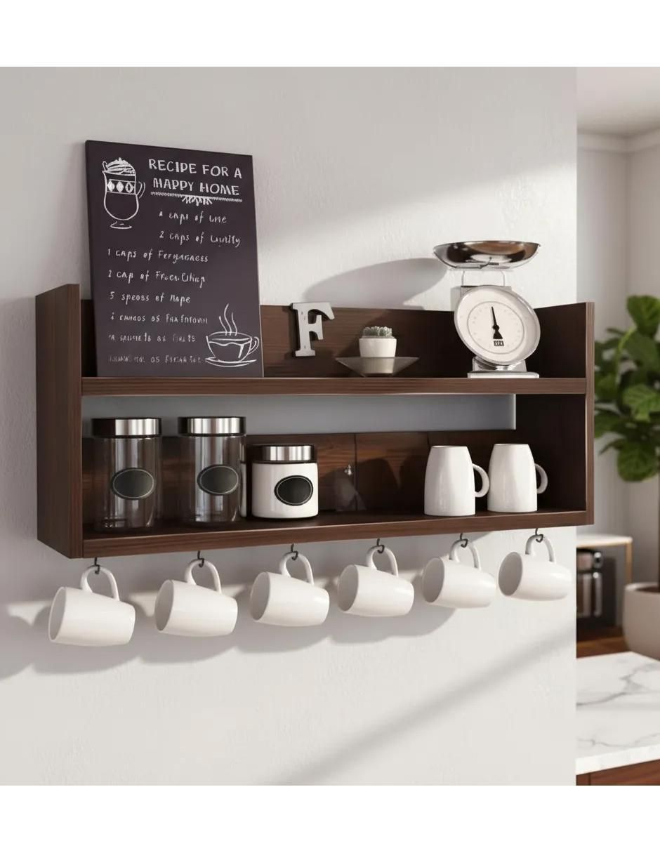 Repisa armable Anisa Knot Studio de MDF