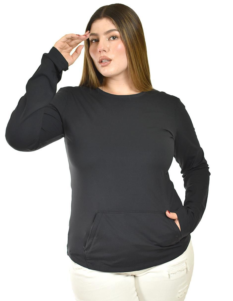 Sudadera con bolsa canguro para mujer Sudadera con bolsa canguro para mujer
