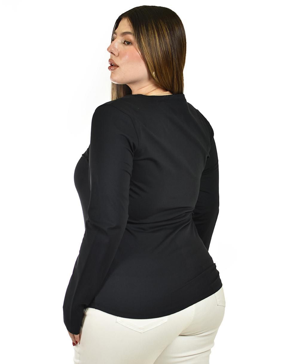 Sudadera con bolsa canguro Roman Fashion para mujer