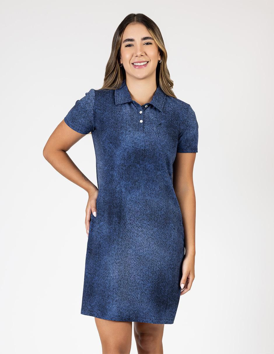 Vestido a la rodilla casual para mujer