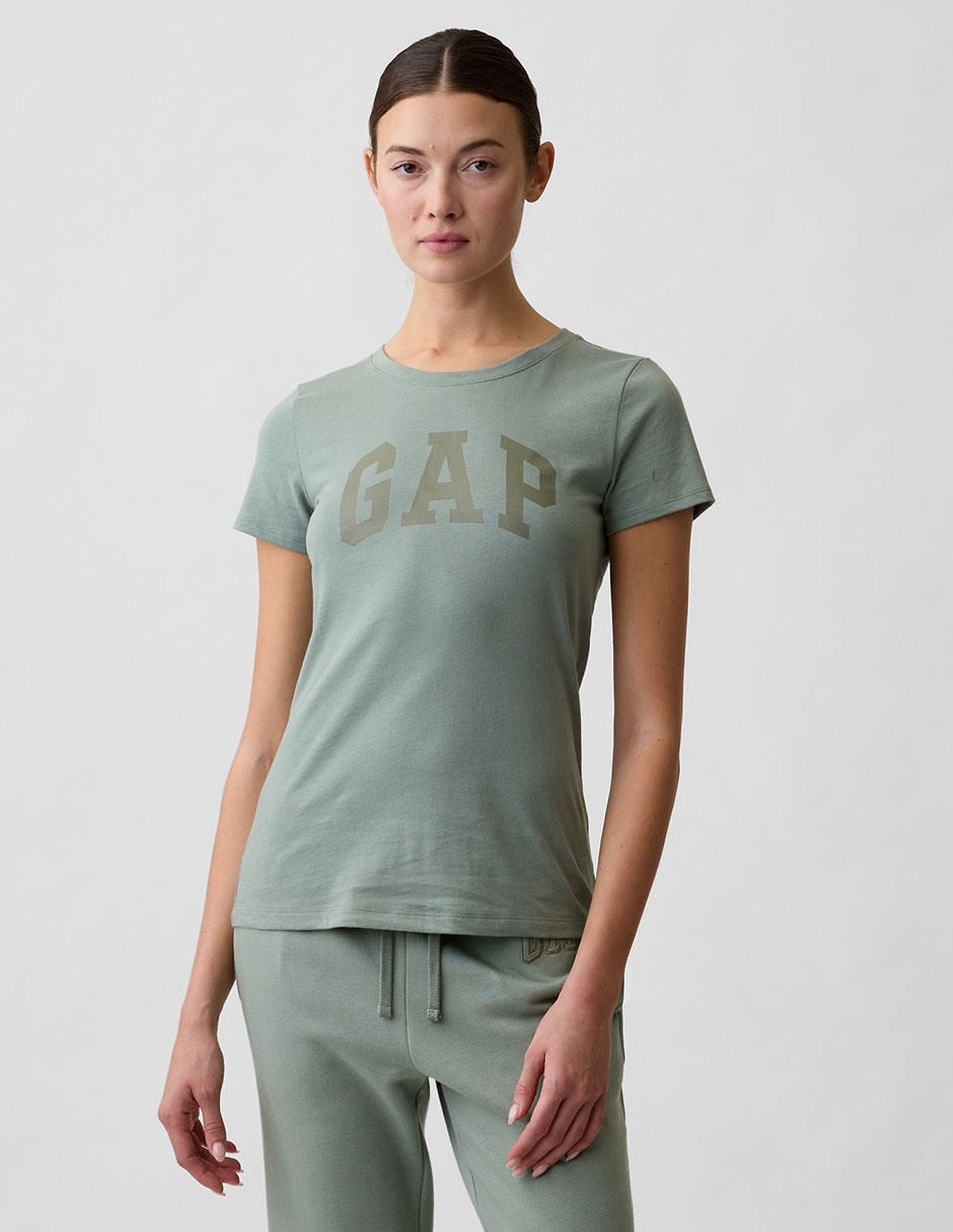 Playera manga corta cuello redondo mujer Playera manga corta cuello redondo mujer