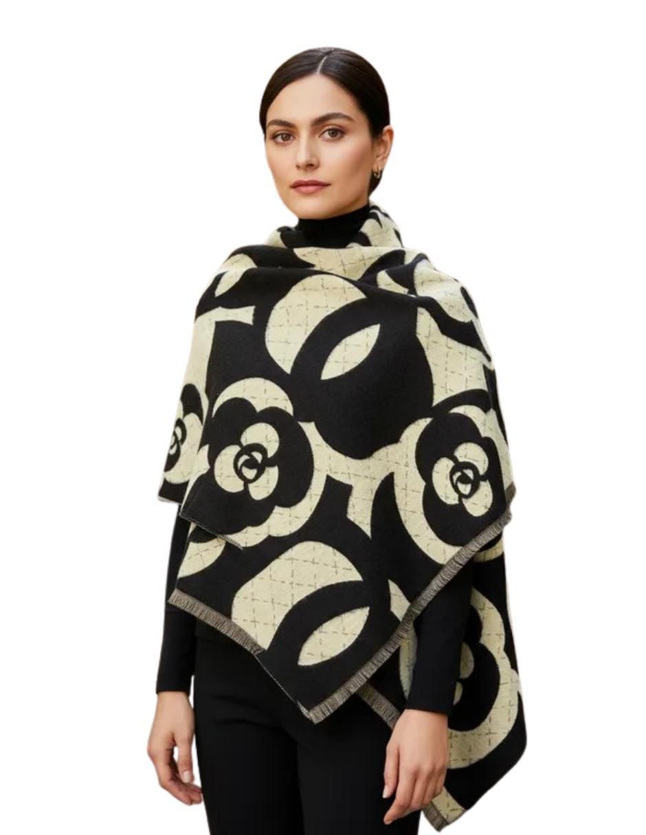 Chal estampado floral 3