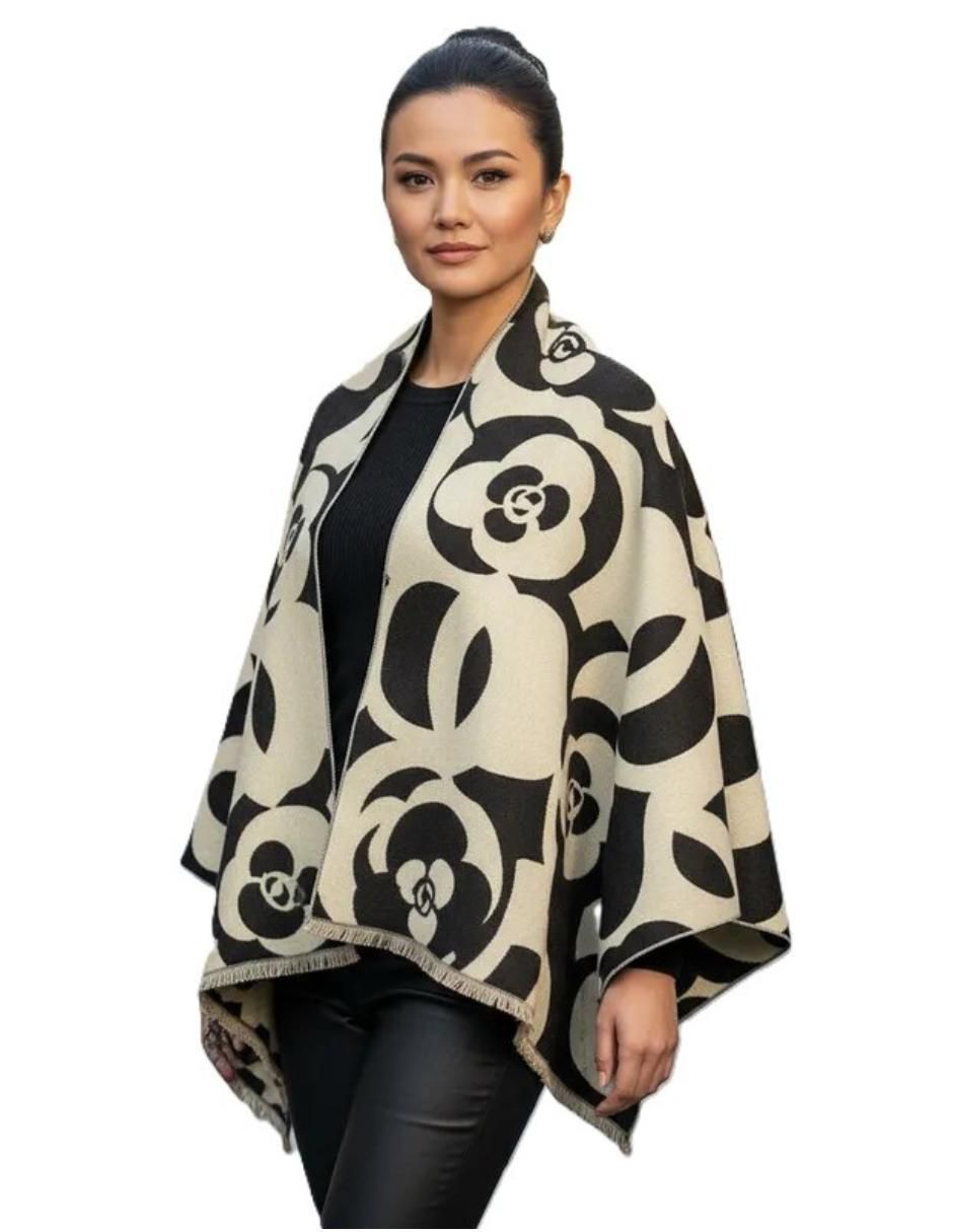 Chal estampado floral 4