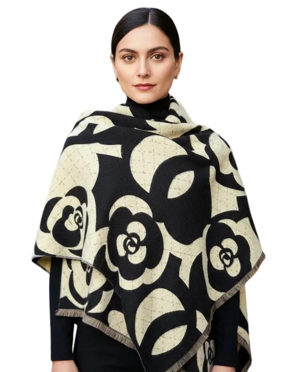 Chal estampado floral 5