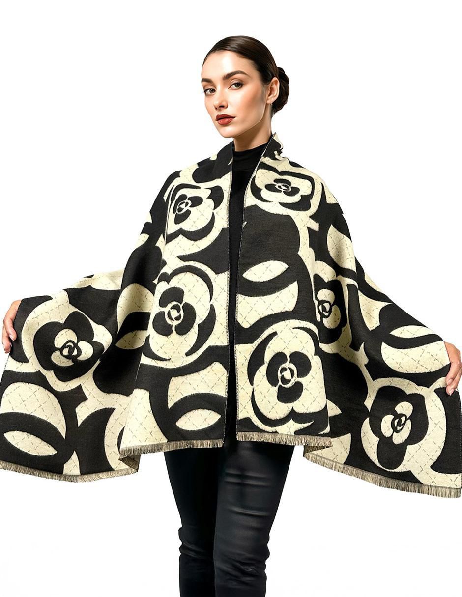 Chal estampado floral 1