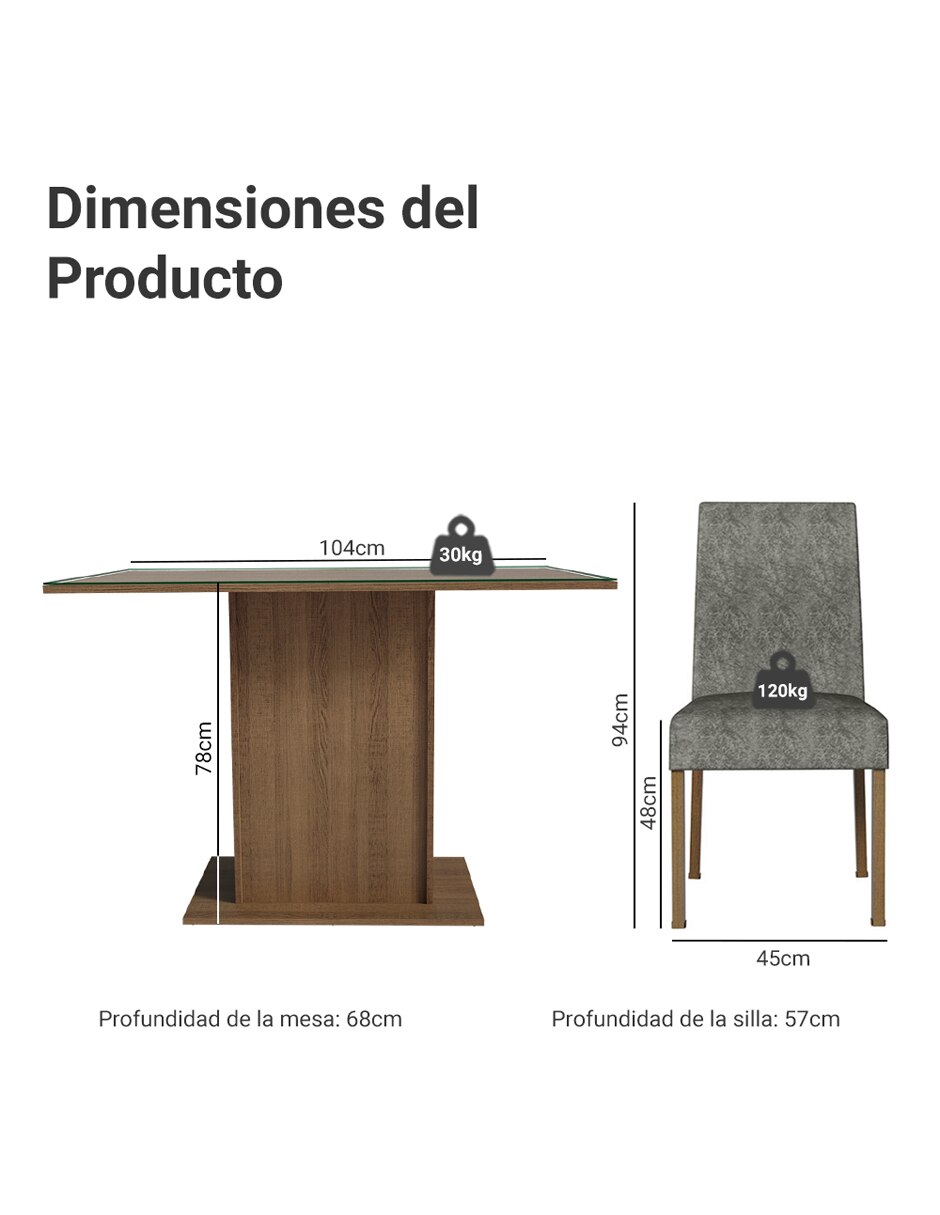 Comedor Zion para 2 personas 9