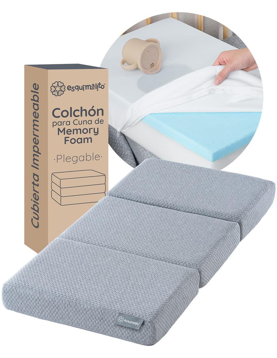 Colchón p/cuna impermeable confort medio Colchón p/cuna impermeable confort medio