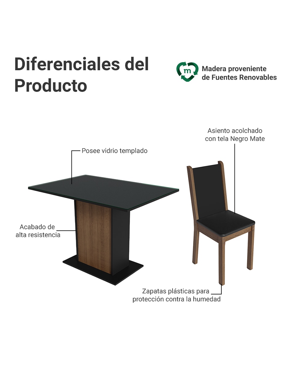 Comedor Martina para 2 personas 2