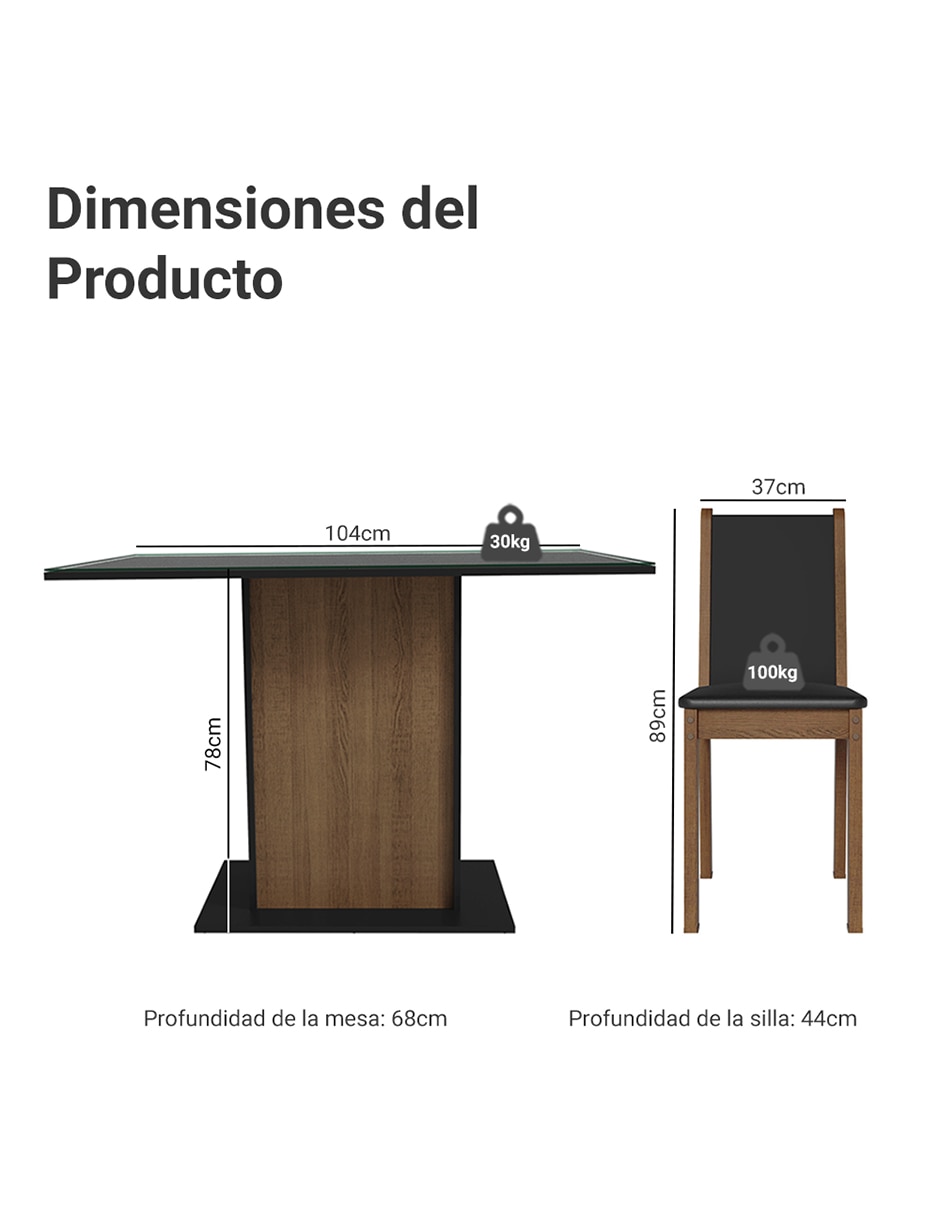 Comedor Martina para 2 personas 10