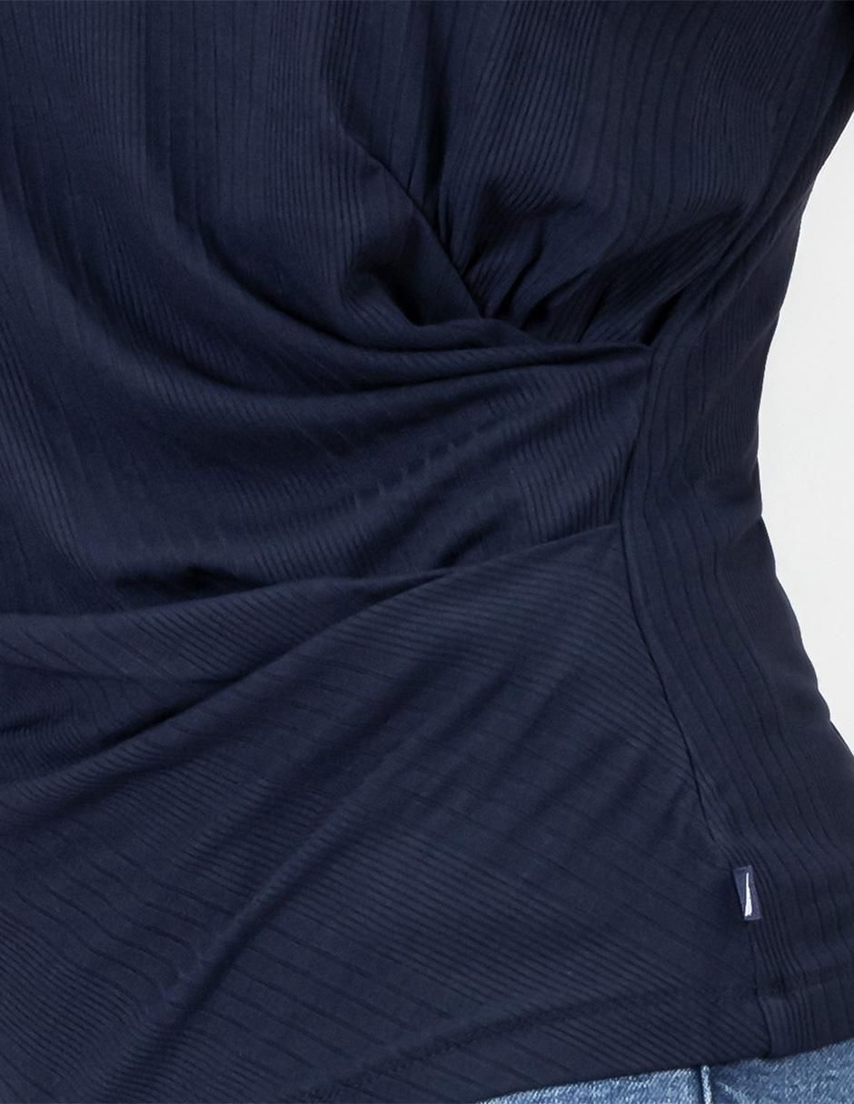 Blusa manga corta para mujer