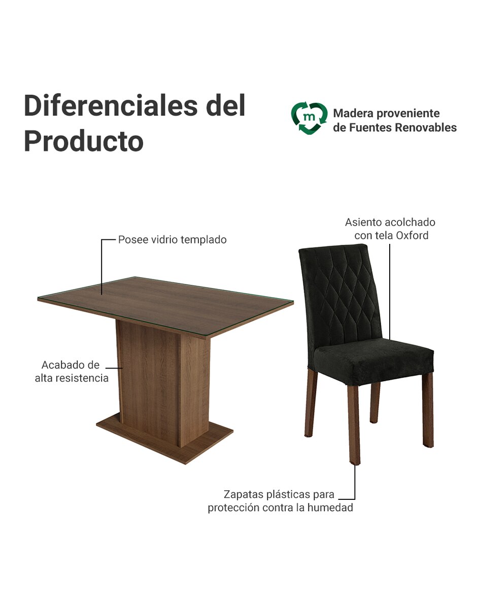 Comedor zion para 2 personas 3