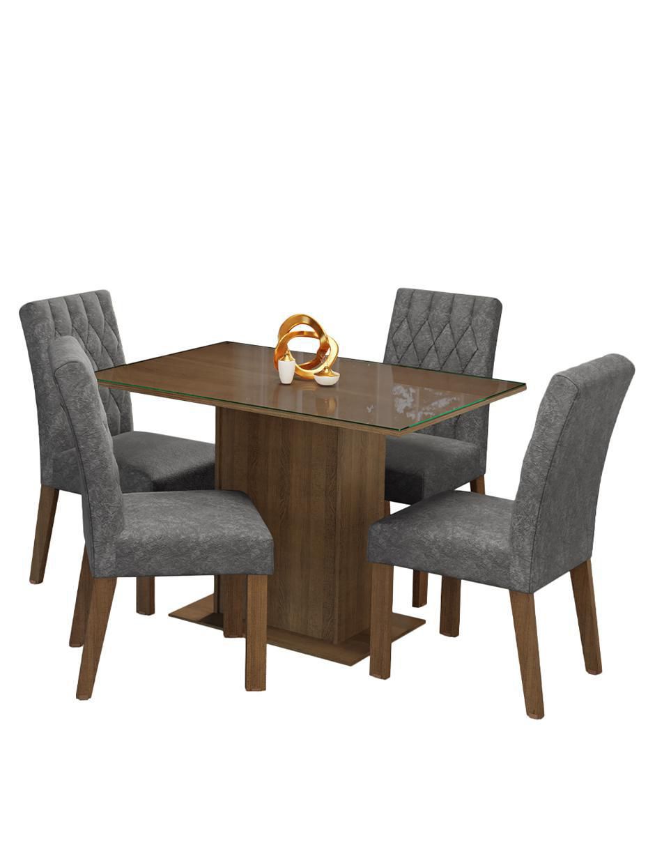 Comedor Reale Madesa para 4 personas
