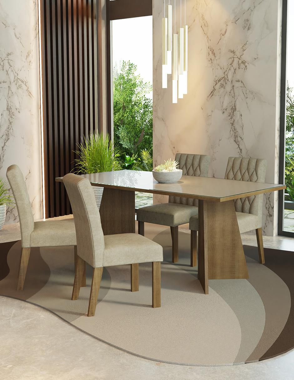 Comedor Harper para 4 personas 11