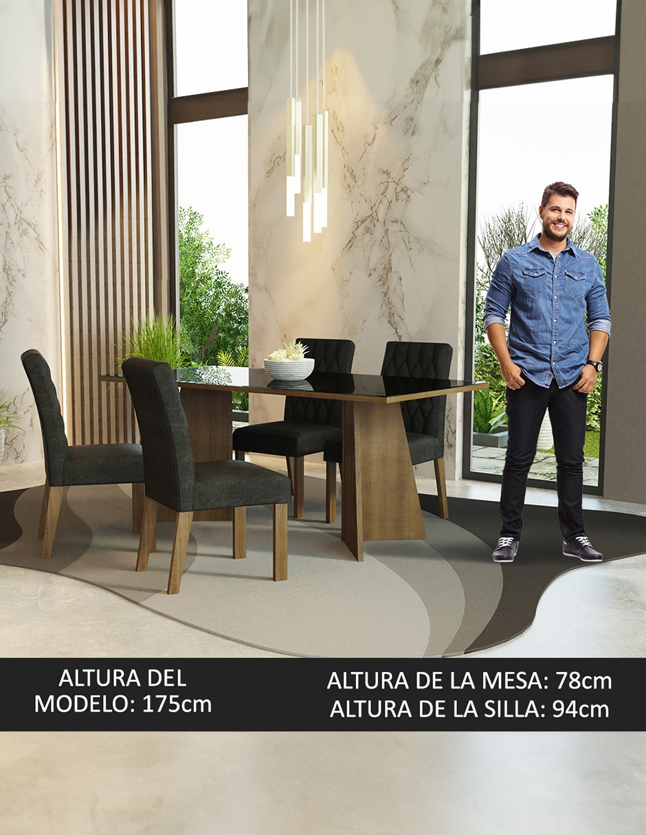 Comedor harper para 2 personas 4