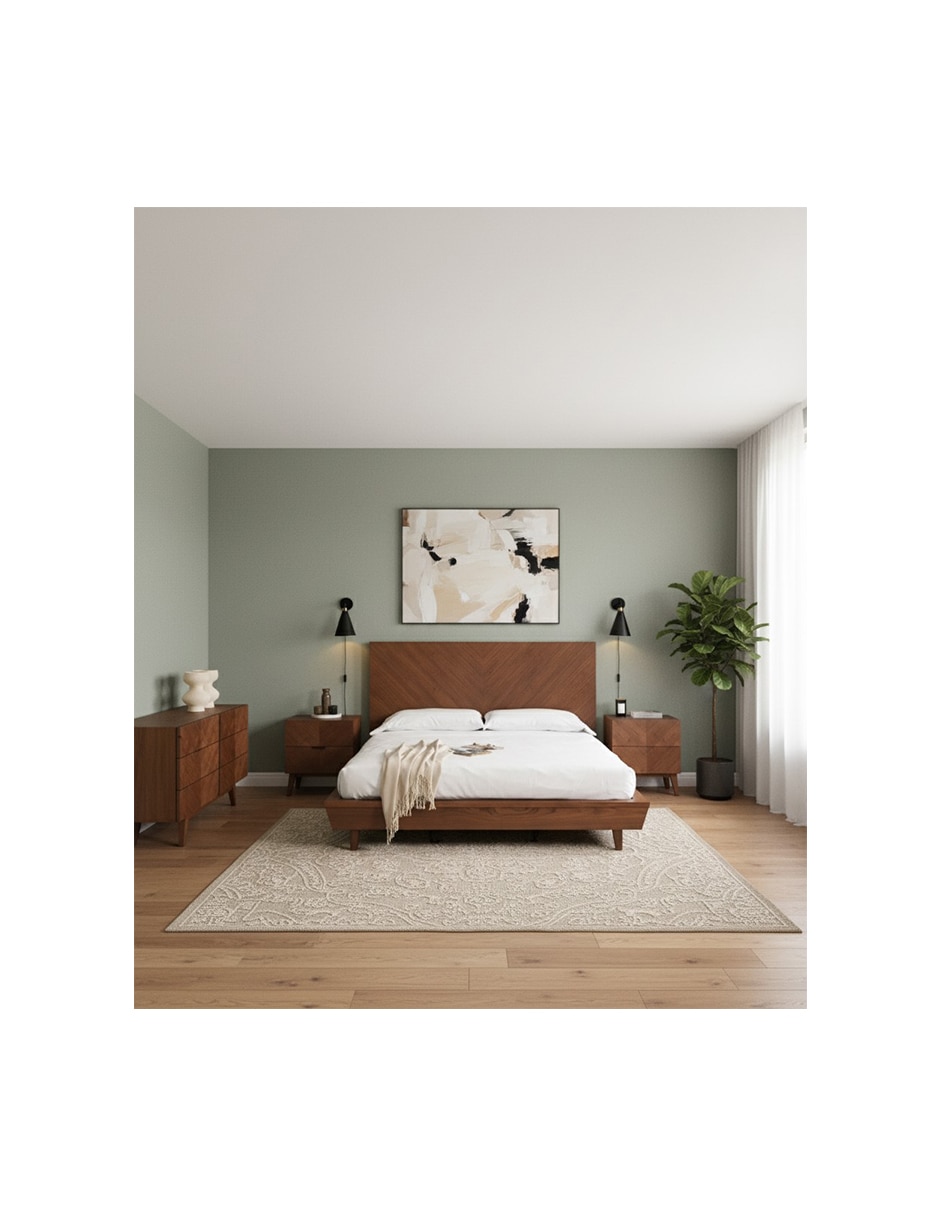 Cabecera Horus de chapa madera 9