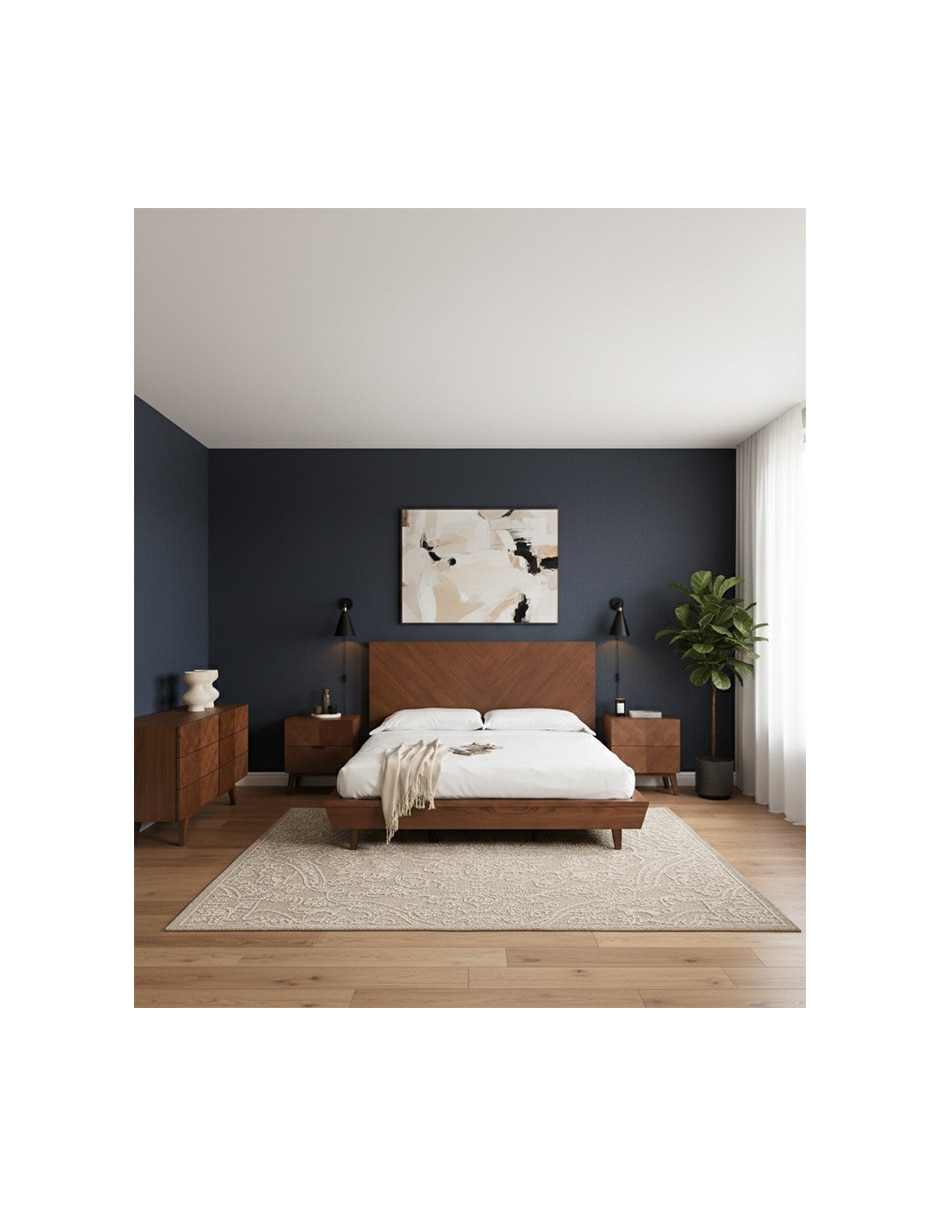Cabecera Horus de chapa madera 10