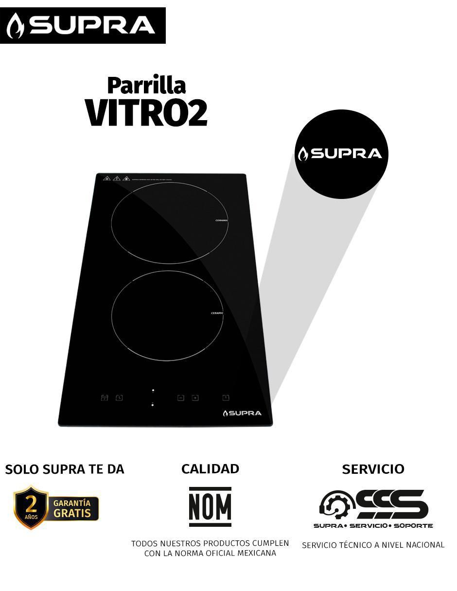 Parrilla eléctrica empotrable Supra