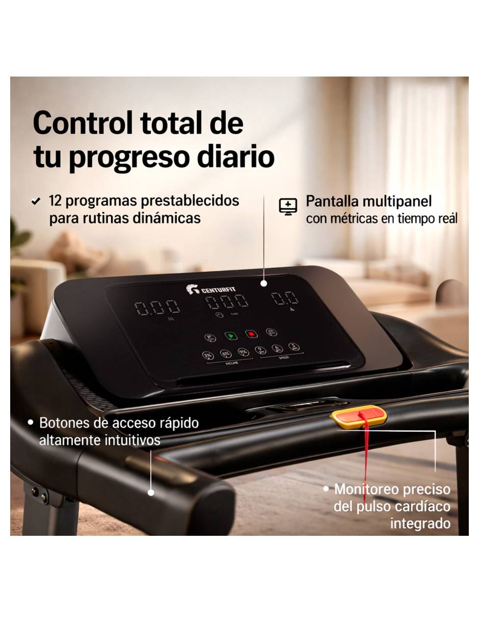 Caminadora profesional Centurfit MKZ-CAMIGTS2PRO plegable