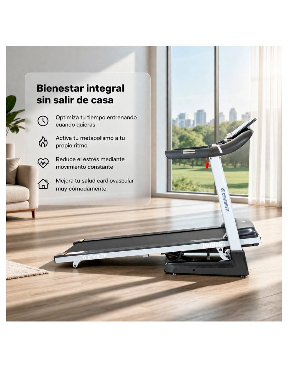 Caminadora profesional Centurfit MKZ-CAMIGTS2PRO plegable