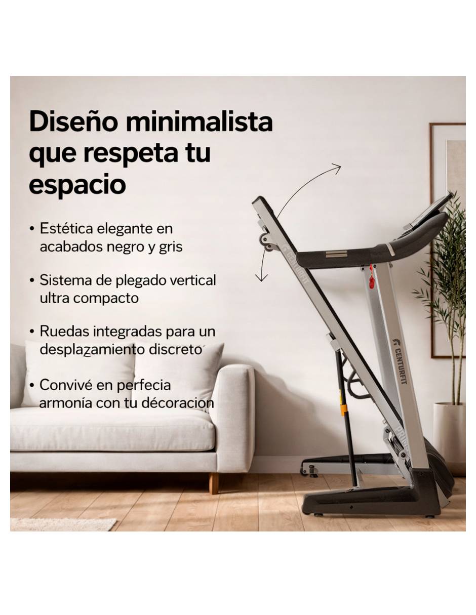Caminadora profesional Centurfit MKZ-CAMIGTS2PRO plegable