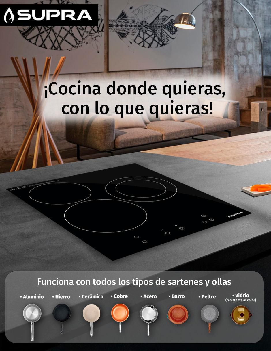 Parrilla eléctrica empotrable Supra