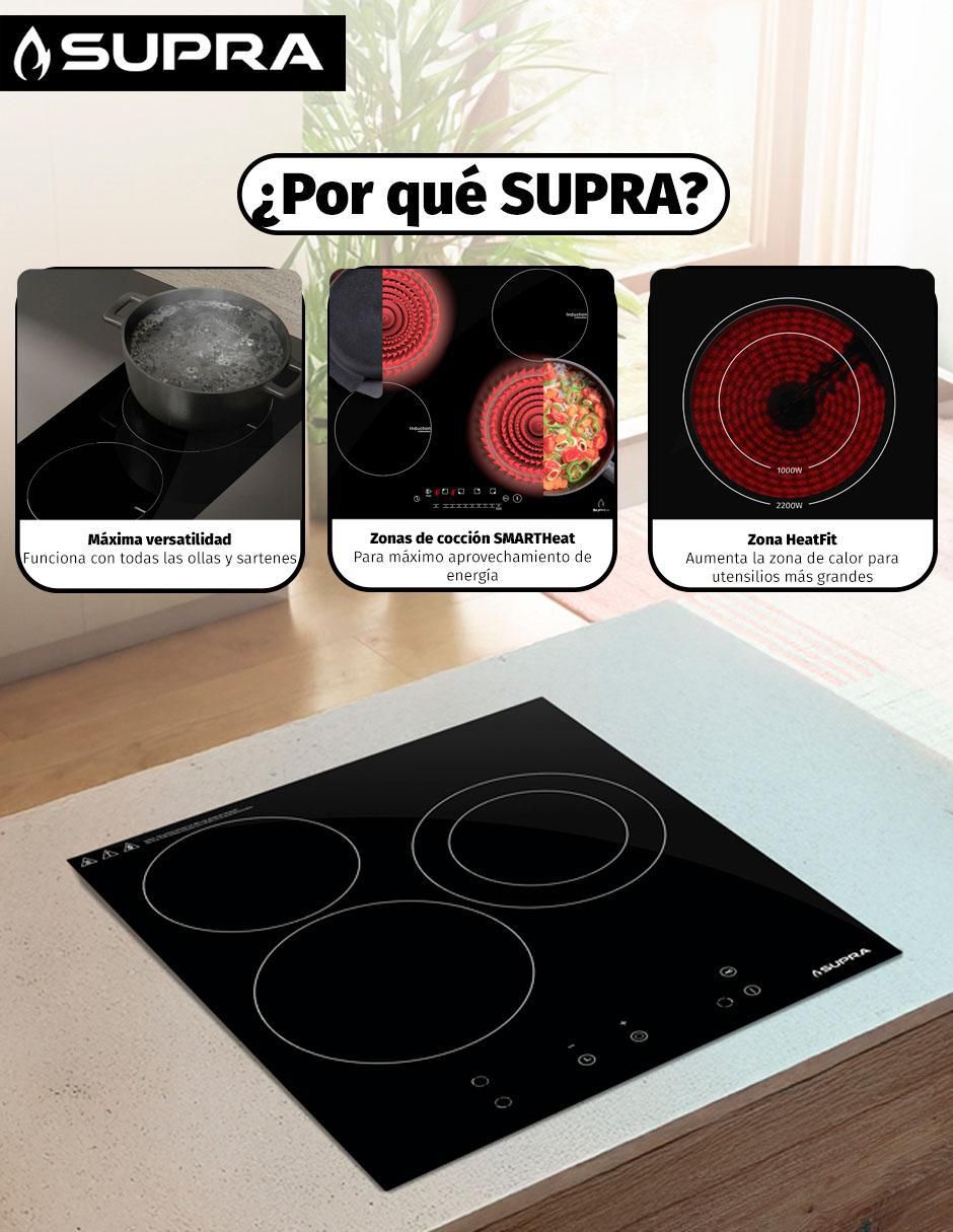 Parrilla eléctrica empotrable Supra