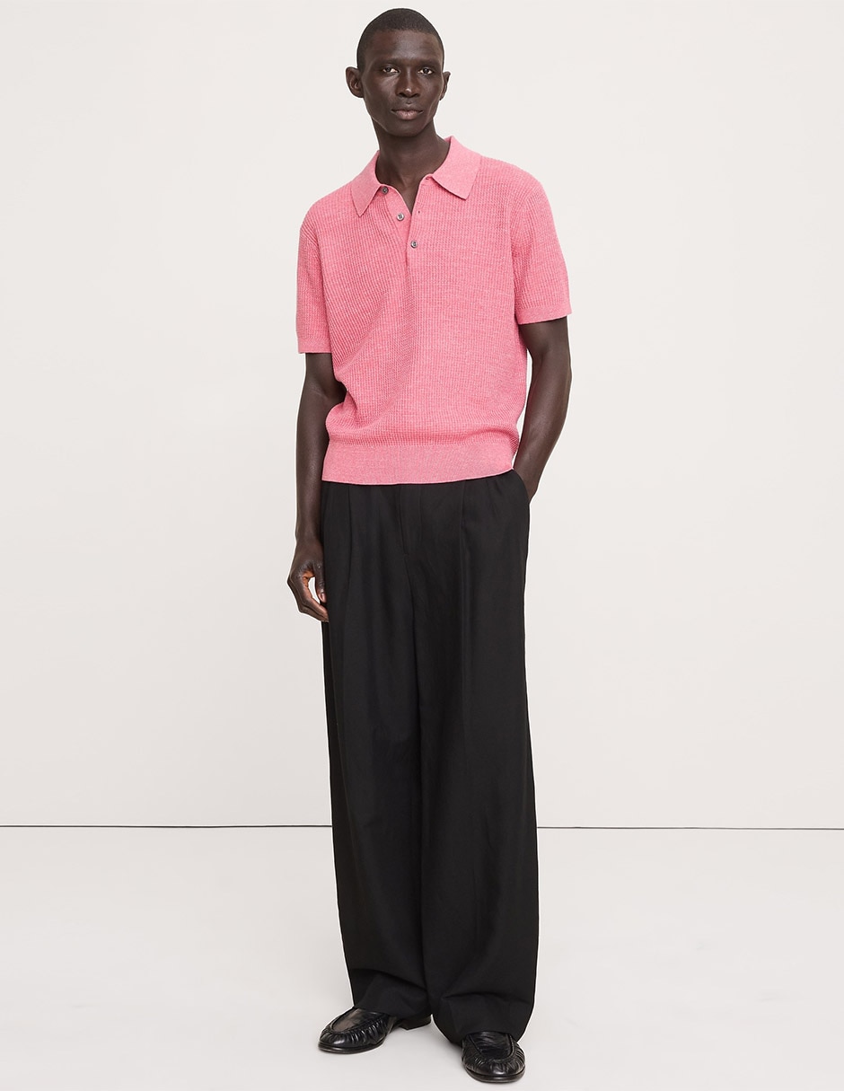 Playera tipo polo para hombre