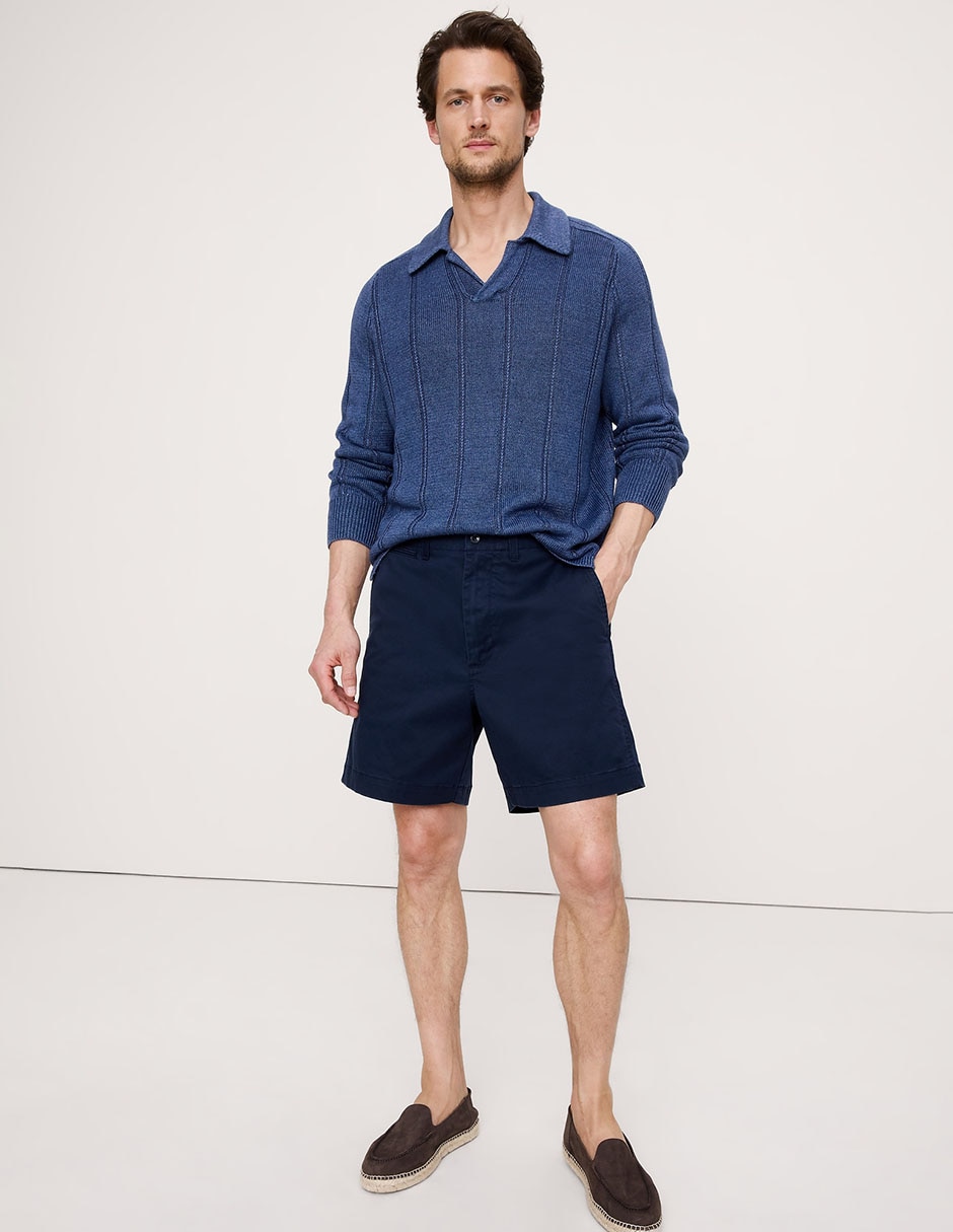 Bermuda de algodón para hombre Bermuda de algodón para hombre