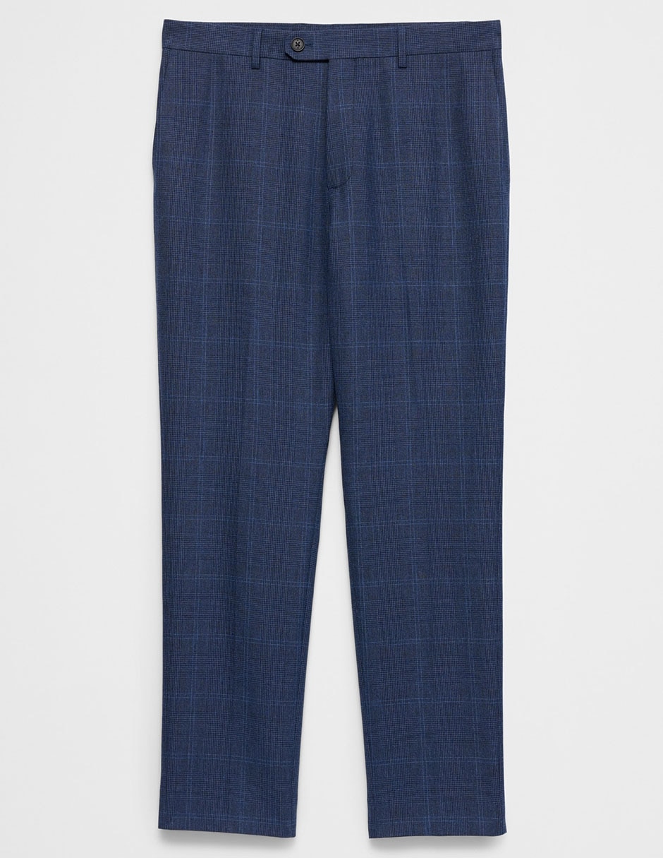 Pantalón de vestir straight de lino para hombre
