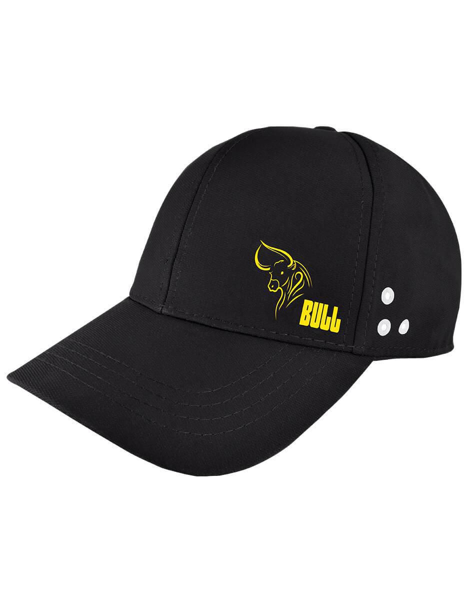 Gorra con visera curva velcro Bull para adulto 1