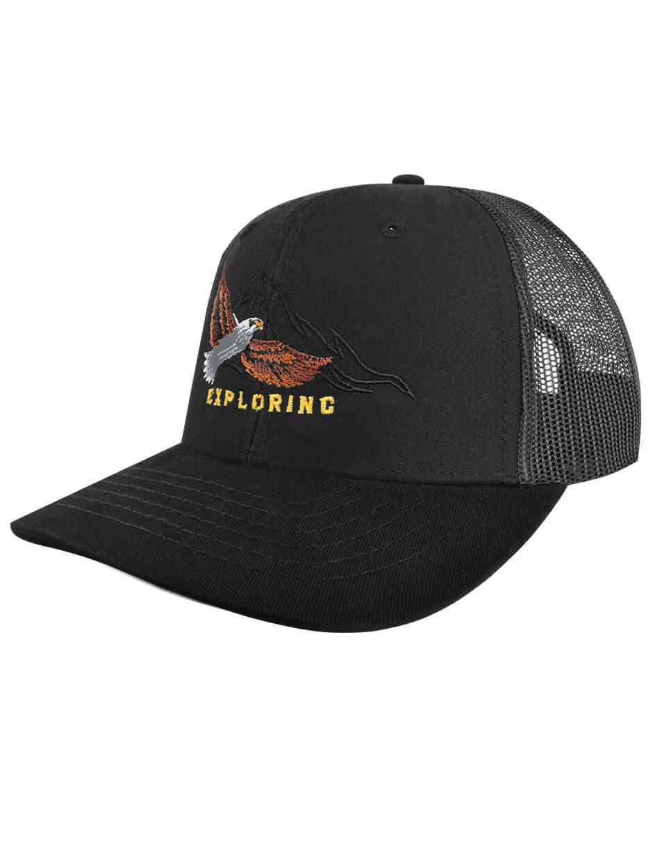 Gorra con visera curva snapback Exploring para adulto 1