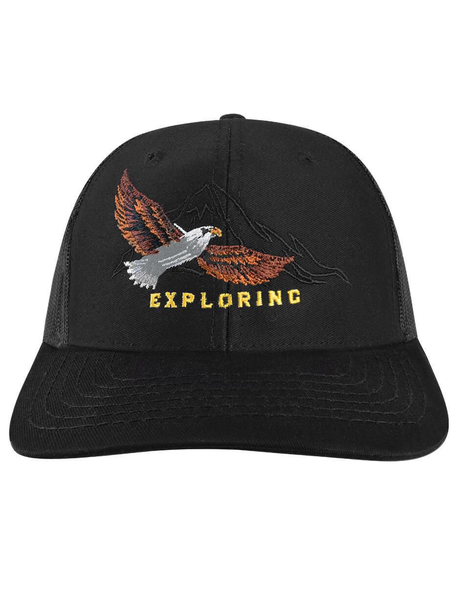 Gorra con visera curva snapback Exploring para adulto 2