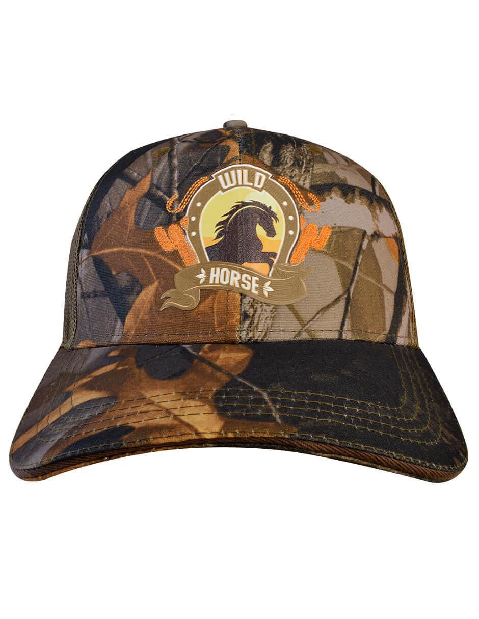 Gorra con visera curva velcro Wild Horse para adulto 2