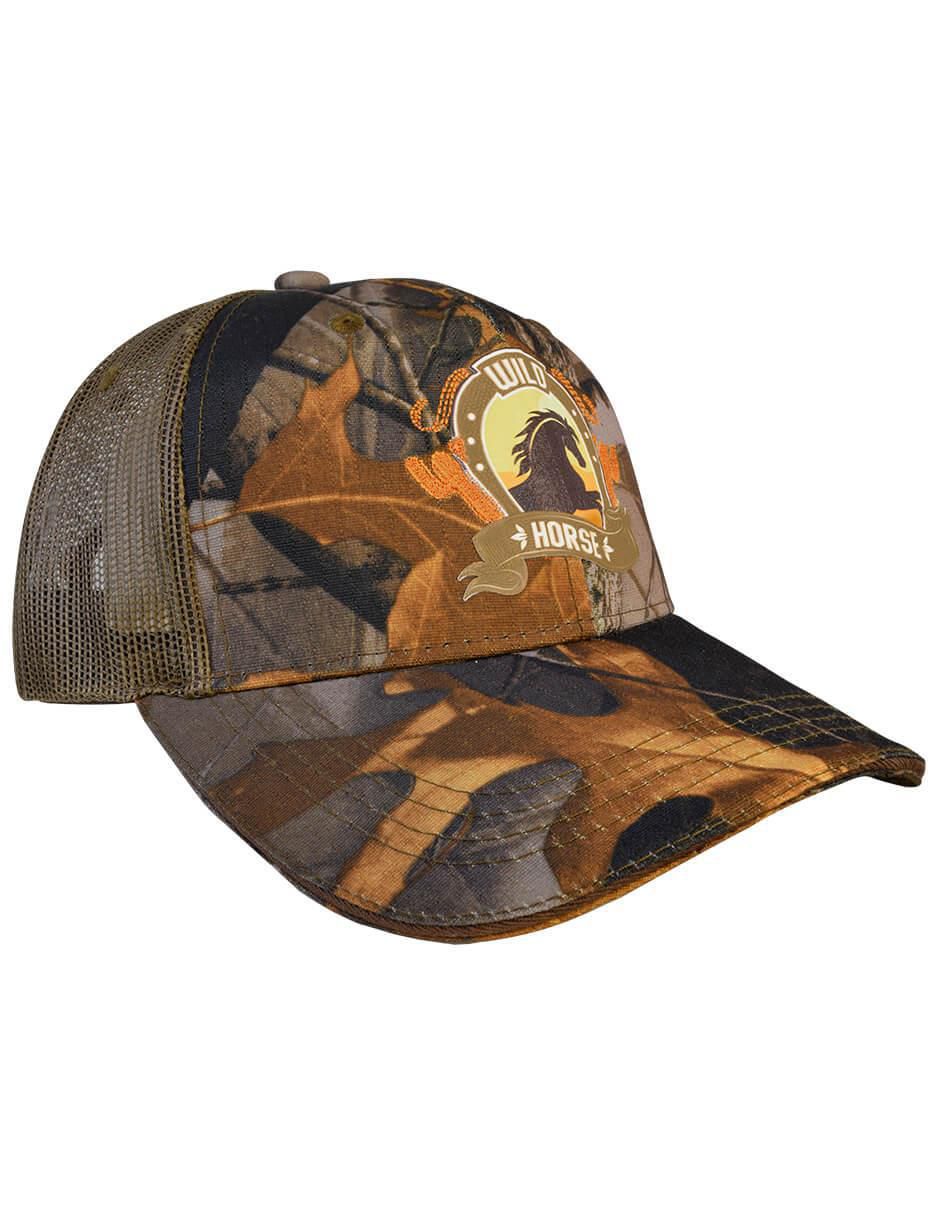 Gorra con visera curva velcro Wild Horse para adulto 3