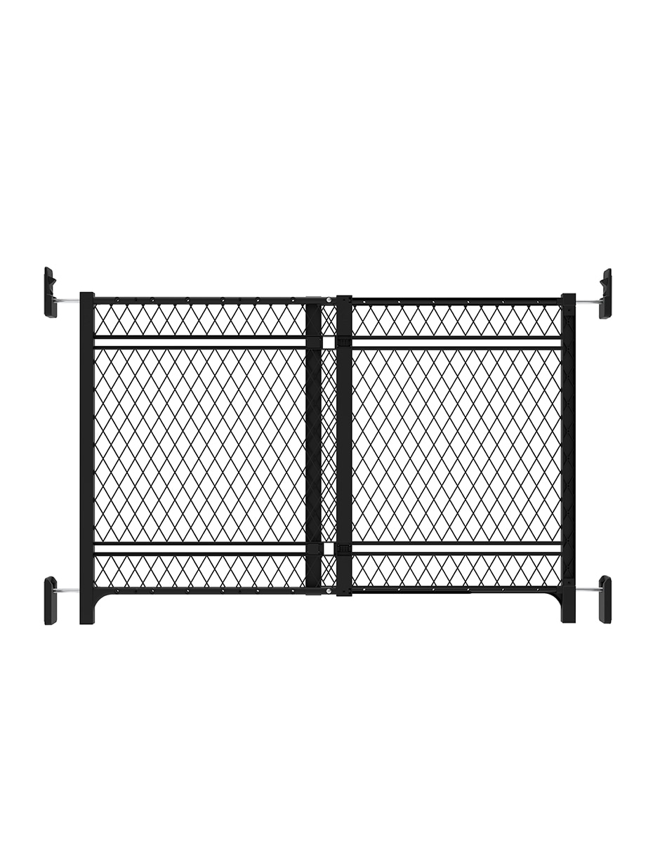 Puerta de seguridad de plástico para bebé 1