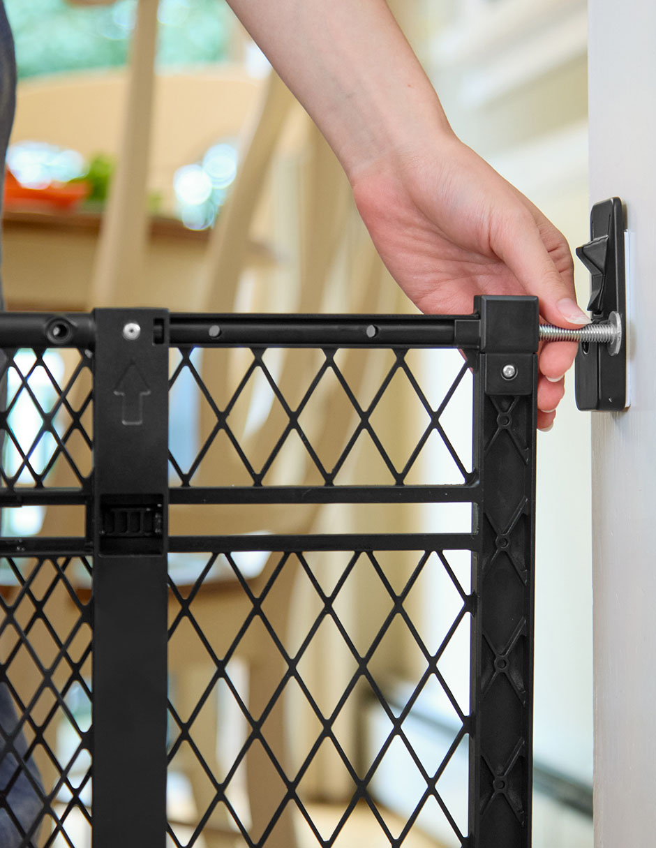 Puerta de seguridad de plástico para bebé 3