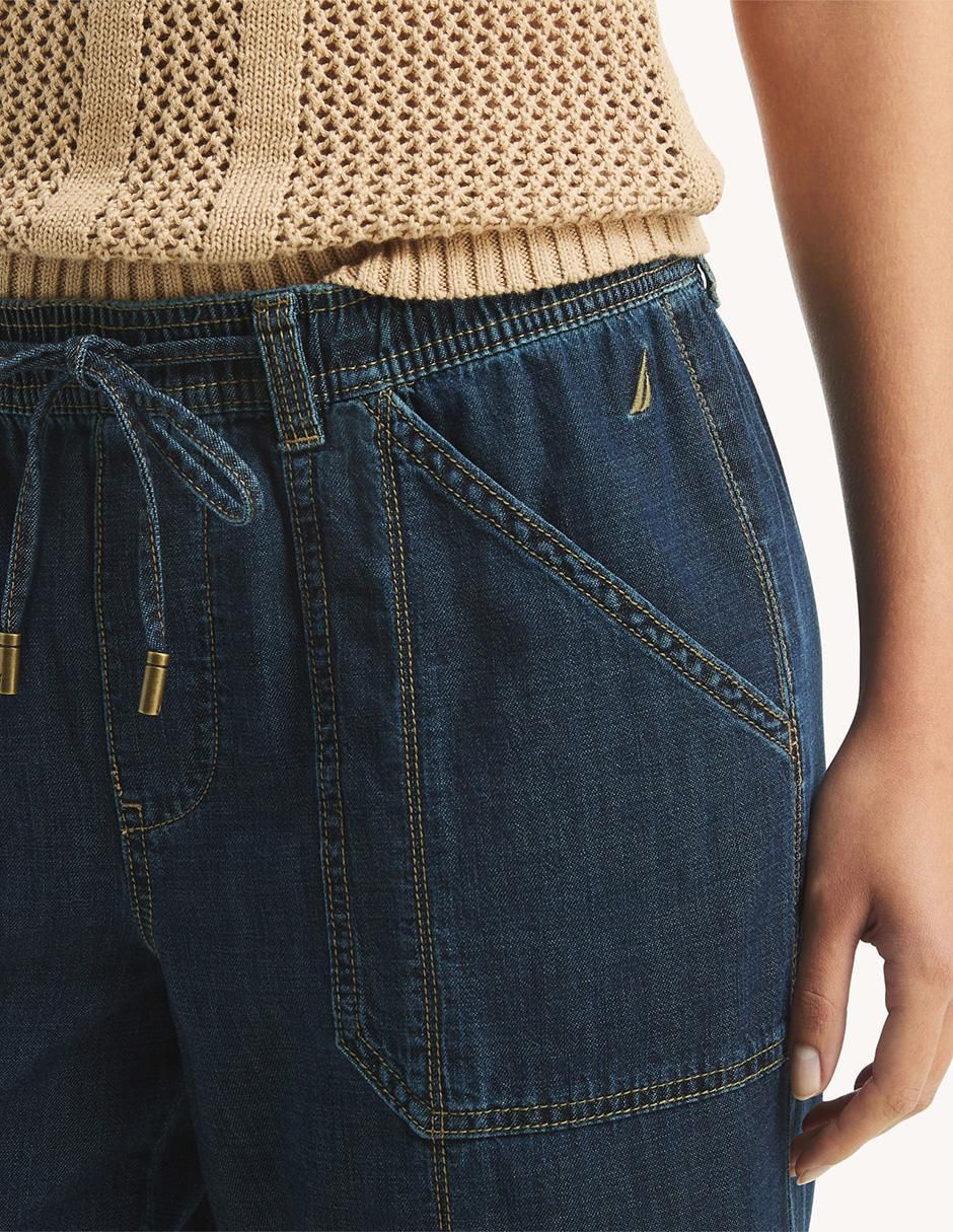 Pantalón capri regular para mujer