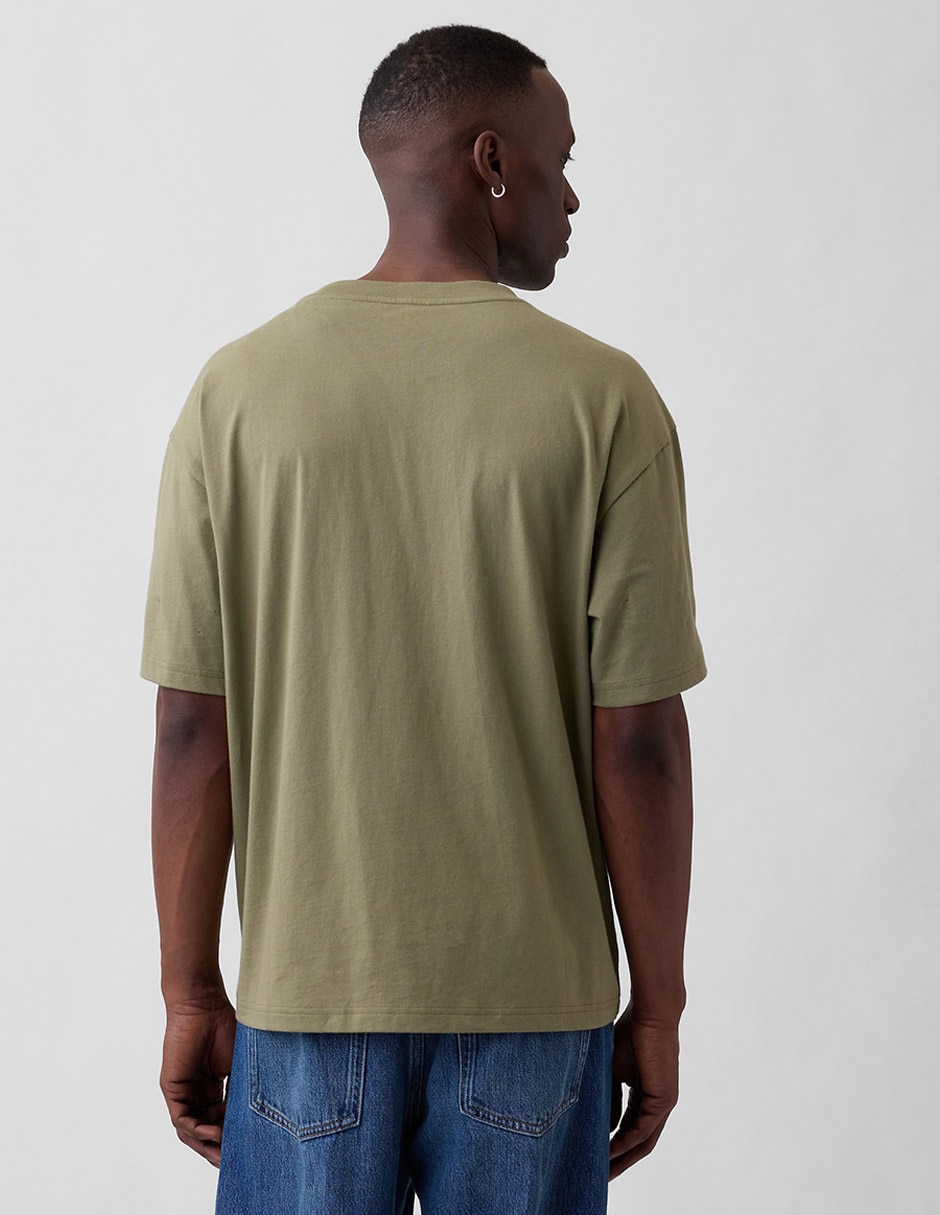 Playera cuello redondo para hombre 2