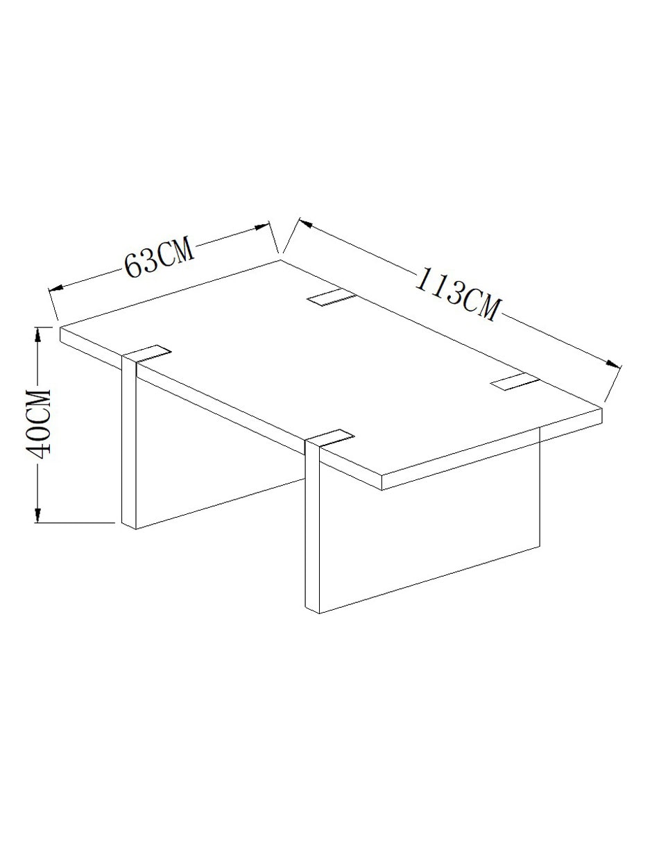Mesa De Centro Sicilia De Mármol